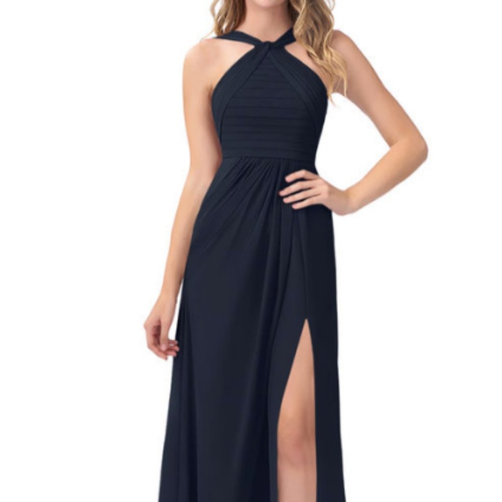 AZAZIE MELLIE GOWN, Dark Navy, Size 12